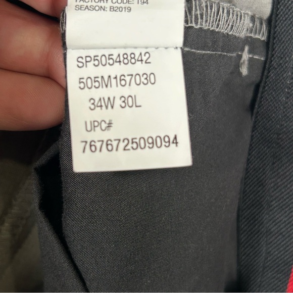 Van Heusen Flex Gray Formal Slim Dress Pants with Pressed Crease Size 34x30 - Picture 9 of 10